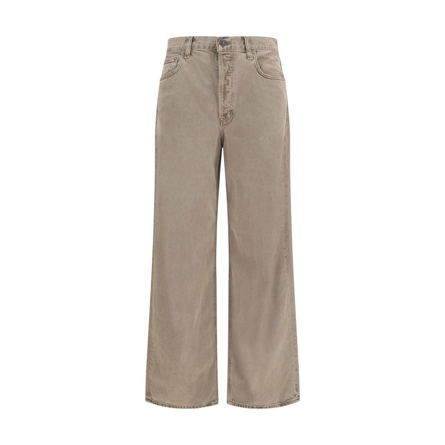 Agolde Braune Baumwollhose für die Freizeit