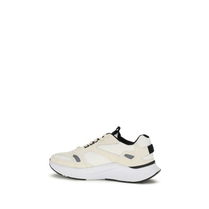 Valentino Garavani Weiße Stoff-Sneaker mit niedrigem Schaft
