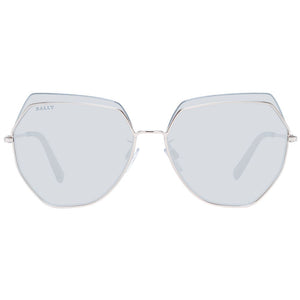 Bally Sonnenbrille aus Roségold-Metall