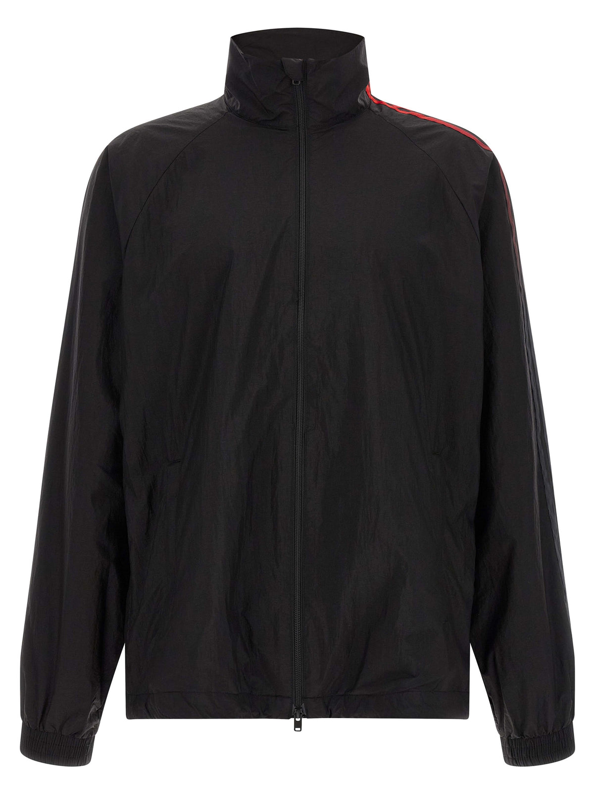 Y-3 Schwarzes Polyamid-Sweatshirt