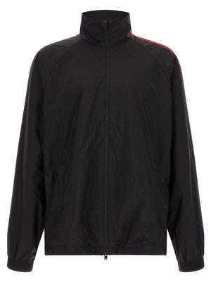Y-3 Schwarzes Polyamid-Sweatshirt