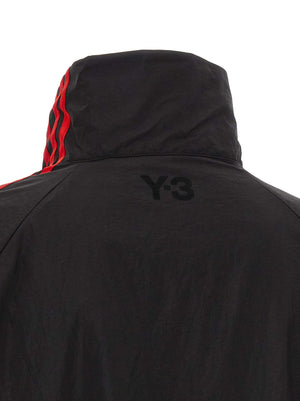Y-3 Schwarzes Polyamid-Sweatshirt
