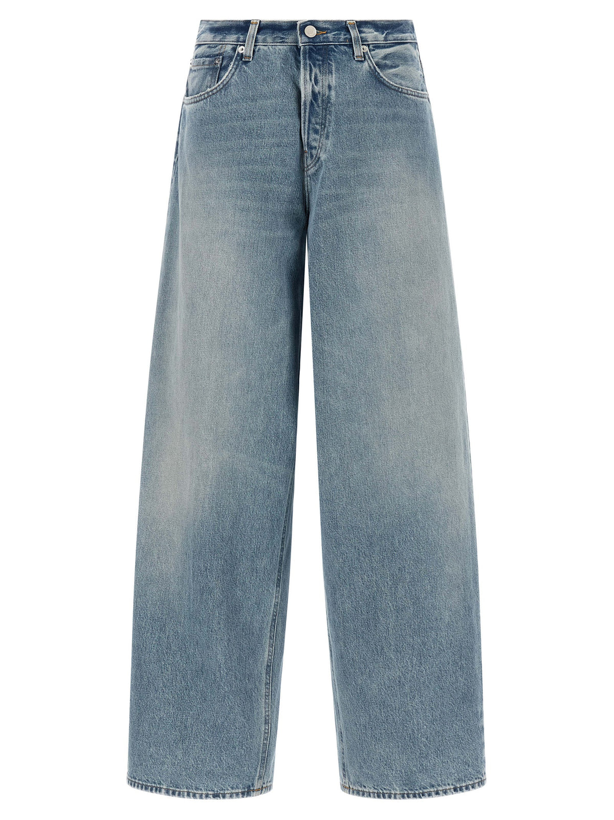 Haikure Blaue Baumwolljeans im Relaxed Fit
