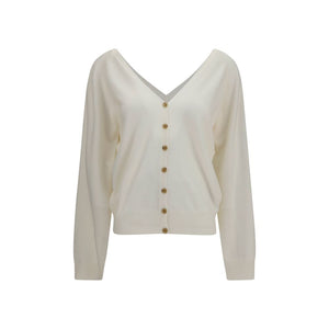 Lisa Yang Beige Cashmere Cardigan