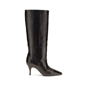 Herbert Levine Braune Kalbsleder Bos Taurus Stiefel