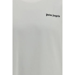 Palm Angels Weißes Baumwoll-T-Shirt