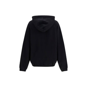 Palm Angels Schwarzer Baumwoll-Sweatshirt