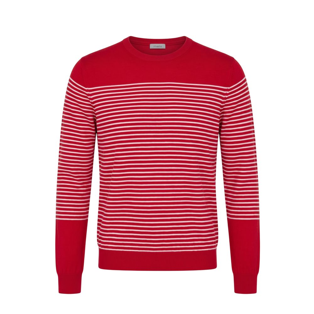 Malo Roter Baumwollpullover