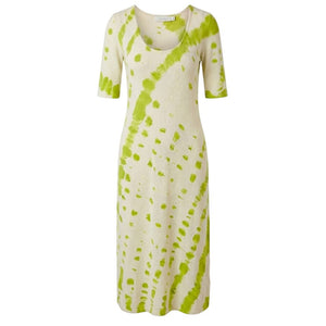 Malo Grünes Baumwollkleid für Damen