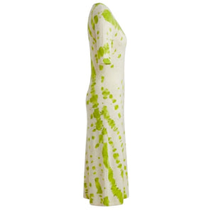 Malo Grünes Baumwollkleid für Damen