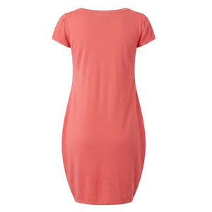 Malo Rotes Baumwollkleid für Damen