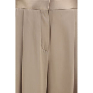 Tom Ford Beige Seidenhose