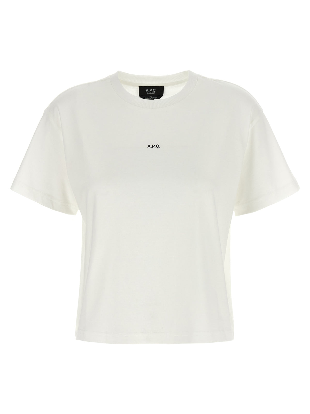 A.P.C. Zweifarbiges Bio-Baumwoll-T-Shirt
