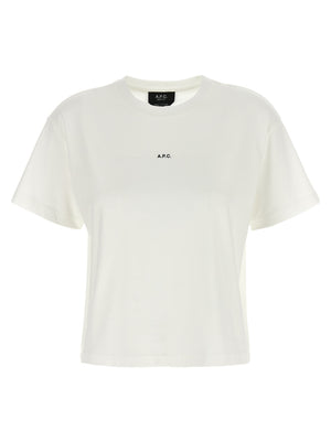 A.P.C. Zweifarbiges Bio-Baumwoll-T-Shirt