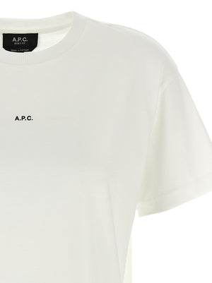 A.P.C. Zweifarbiges Bio-Baumwoll-T-Shirt