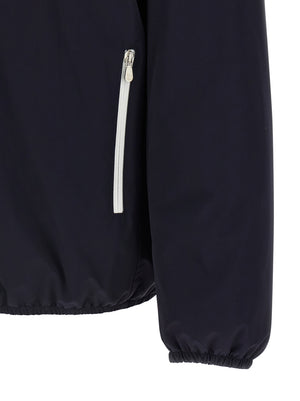 Brunello Cucinelli Blaue Shell-Jacke aus Polyamid