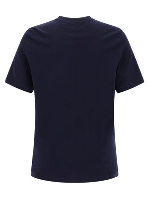 Brunello Cucinelli Blaues Baumwoll-T-Shirt