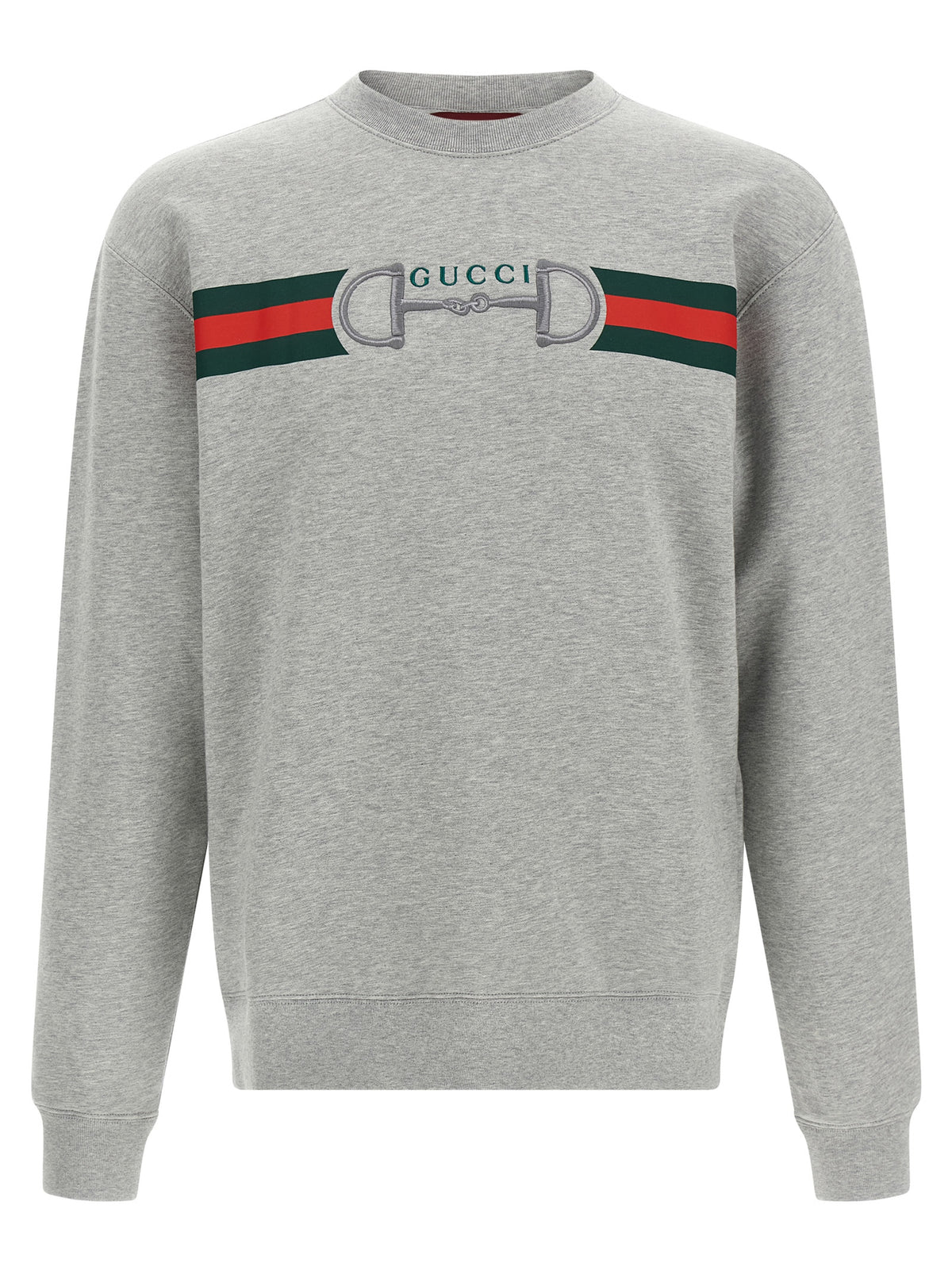 Gucci Grauer Baumwollpullover