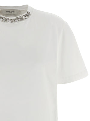 Golden Goose Weißes Baumwoll-T-Shirt
