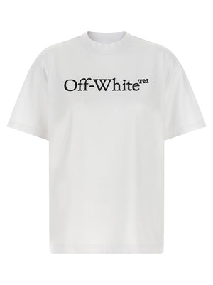 Off-White Weißes Baumwoll-T-Shirt