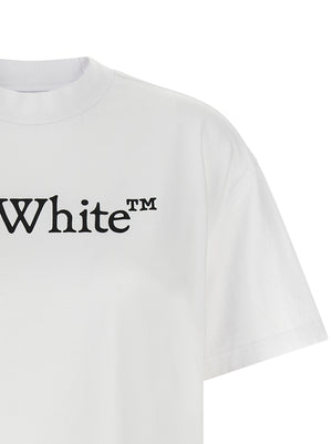 Off-White Weißes Baumwoll-T-Shirt