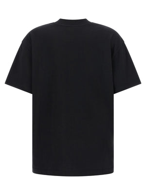 Off-White Schwarzes Baumwoll-T-Shirt