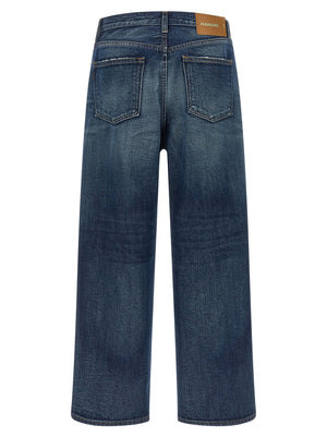 Haikure Blaue Baumwolljeans Denim