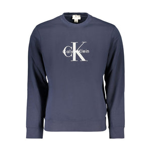 Calvin Klein Blaues Baumwoll-Sweatshirt für Herren