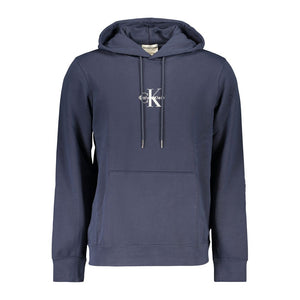 Calvin Klein Blauer Baumwollpullover für Herren
