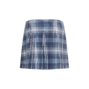 PINKO Blauer Polyester-Minirock