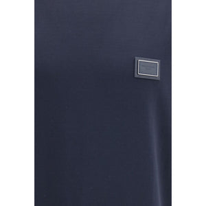 Dolce & Gabbana Schwarzes Baumwoll-T-Shirt