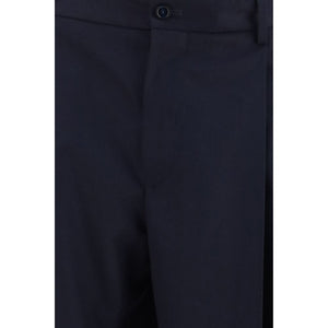Dolce & Gabbana Blaue Hose aus Wolle Oves Aries