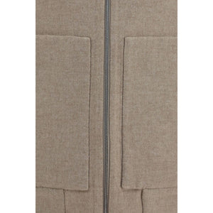 Brunello Cucinelli Beige Wool Clothing