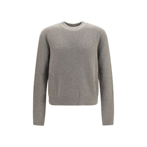 Rick Owens Grauer Kaschmirpullover