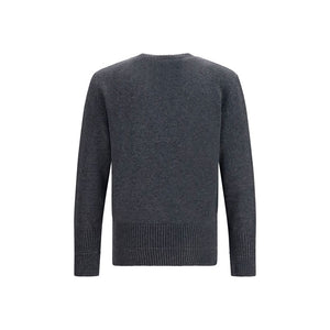 MM6 Grauer Oves Aries Wollpullover