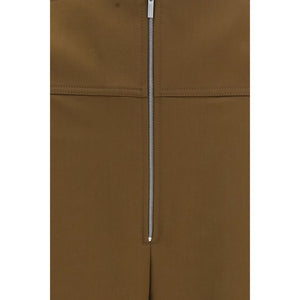 Ferragamo Braune Hose aus Ovis Aries Wolle Aries