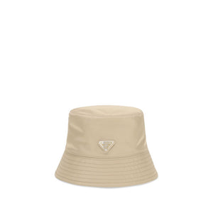 Prada Beige Polyamid-Eimerhut