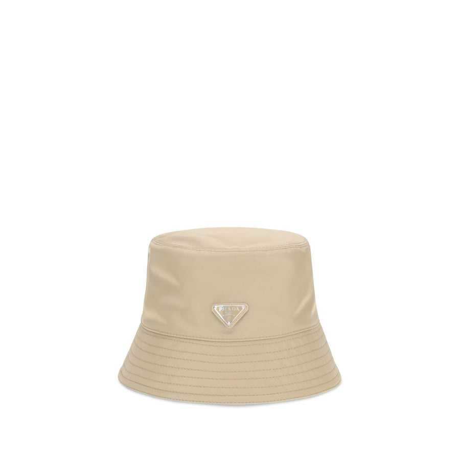 Prada Beige Polyamid-Eimerhut
