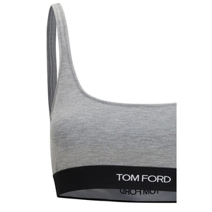 Tom Ford Grauer Sport-BH aus Modal