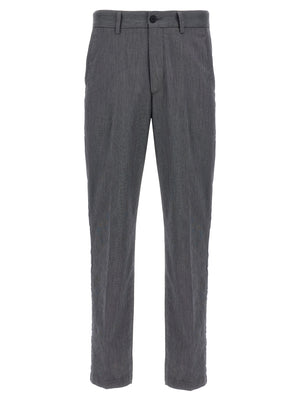 Hugo Boss Blaue Baumwoll-Freizeithose