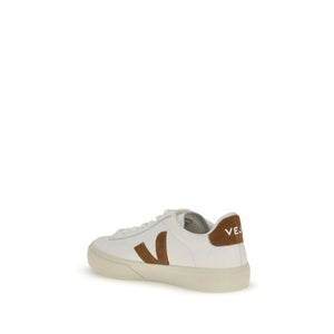 Veja Weiße Low-Top-Sneaker aus Kalbsleder Bos Taurus