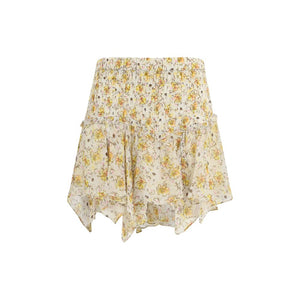 Isabel Marant Étoile Beige Viskose Minirock
