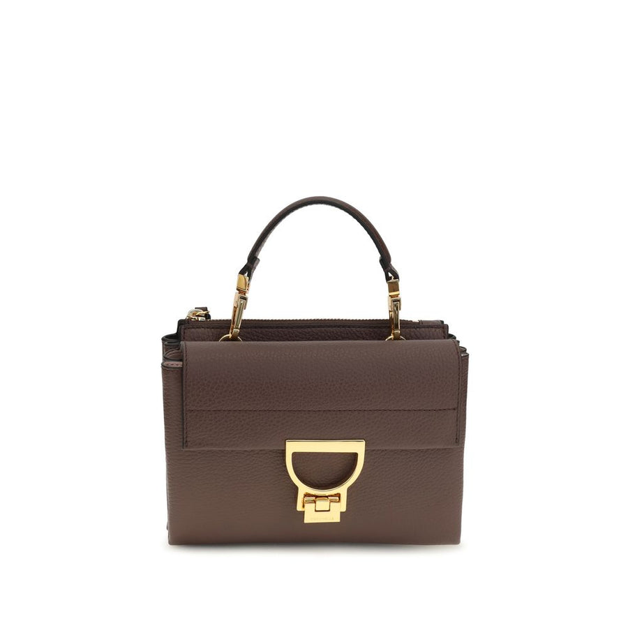 Coccinelle Braune Kalbsleder Bos Taurus Handtasche