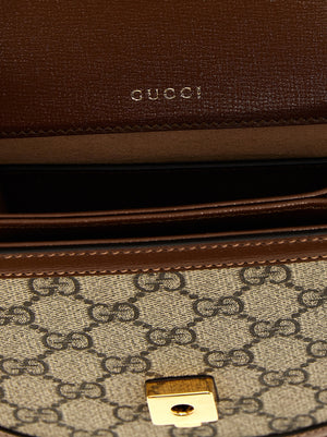 Gucci Braune Handtasche aus Polyethylen