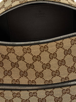 Gucci Beige Polyester Crossbody Bag