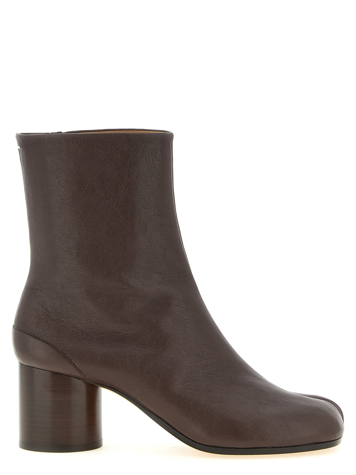 Maison Margiela Braune Stiefeletten aus Ziegenleder