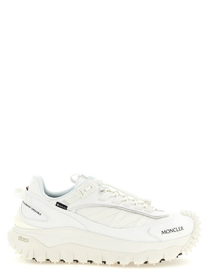White Leather Athletic Sneakers