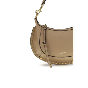 Isabel Marant Beige Kalbsleder Bos Taurus Schultertasche