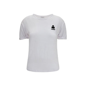 Isabel Marant Étoile Weißes Leinen-T-Shirt