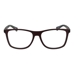 Polaroid Brille aus Burgunderfarbenem Polyester